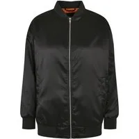 URBAN CLASSICS Anorak Urban Classics Damen Ladies Oversized Satin Bomber Jacket (1-St)