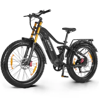 [EU Direct] CEAYA M500 2026 Electric Bike 48V 20AH LG Cell Battery 500W Rated Power 1000W Peak Power Motor Oil Brake Rec
