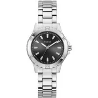 Guess Quarzuhr MIST GW0948L1, Armbanduhr, Damenuhr, Edelstahlarmband, Kristallsteine