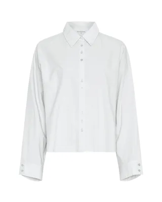 msch copenhagen - MSCHNesrine Selmina Shirt bright white - Gr. - L