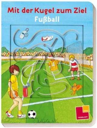 Mit der Kugel zum Ziel. Fußball