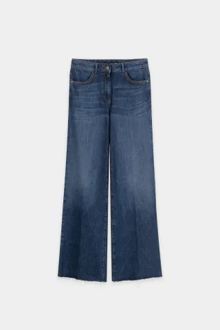 Luisa Cerano - Denim Hosen Weiblich multi - Gr. - 38