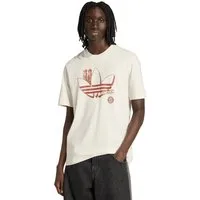adidas Performance T-Shirt FC Bayern München, T-Shirt Graphic München, Herren, Off white
