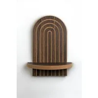 Skye Decor Deko-Wandregal Boho, aus melaminbeschichteter Spanplatte, geometrisches Design