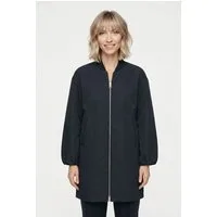Marc O'Polo Langmantel im Aviator-Stil regular aus recyceltem Polyester-Twill