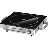 MPM Einzel-Induktionskochplatte MPM MKE-22 Einzelkochplatte HiLight 2000 W, 21 cm Kochzone, stufenlos regelbar, Überhitzungsschutz