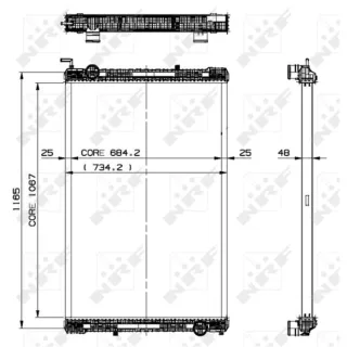 NRF Motork?hler gel?tet 509885