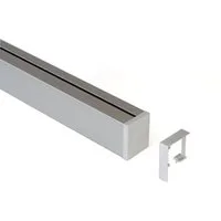 Kesseböhmer Küchenrückwand Kesseböhmer Linero Mosaiq Relingsystem Küchenreling 600-1800, Länge 600 mm