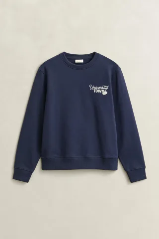 GANT - Sweatshirt mit saisonaler Grafik evening blue - Gr. - XL