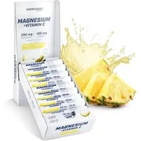 Energybody Systems Energybody Systems Magnesium + Vitamin C Ampullen, 20 x 25 ml Ampullen, Mit hochwertigem Magnesium Citrat, 250 mg Magnesium, 120 mg Vitamin C