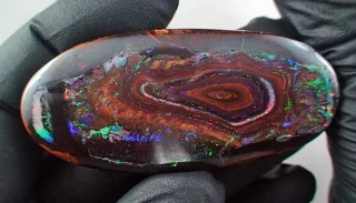 183,70 ct Yowah Nuss Opal Multicolor - Yowah Australien