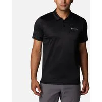 Columbia Poloshirt Columbia Hike Polo Kurzarm-Design, mit Polokragen und Rundhals, aus Polyester