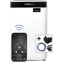 Comedes Luftentfeuchter Luftentfeuchter Comedes Demecto 30 eco,WIFI, 25 L/Tag + Pumpenset, Entfeuchtung 25 l/Tag