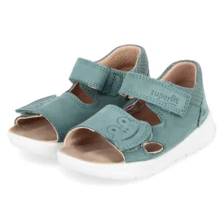 Superfit Sandalen LAGOON  Grün - Gr. 19 -  Echt Leder