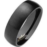 viva-adorno Fingerring Edelstahl Damen Herren Ring matt gebürstet Bandring Partnerring, Verlobungsring mattiert