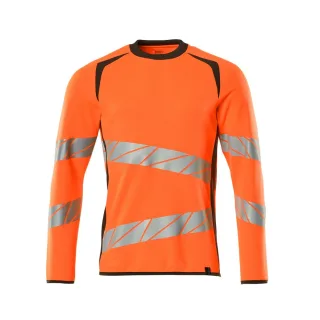 MASCOT Herren Sweatshirt ACCELERATE SAFE Hi-vis Orange / Dunkelanthrazit XL - 19084-781-1418-XL