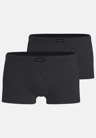 TOM TAILOR BODYWEAR - Wäsche Männlich schwarz-dunkel-Streifen - Gr. - 8
