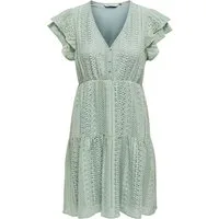 ONLY Midikleid (1-tlg) Volant