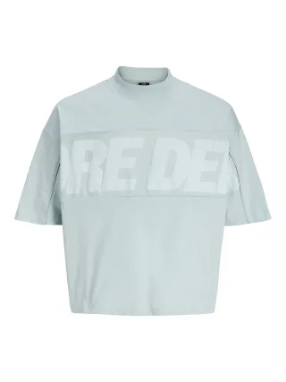 JACK&JONES - JCOBIARRITZ BIG TEXT TEE CN STYD SS JNR - Gr. - 164