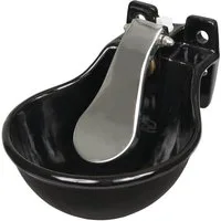 Kerbl Futterstation Kerbl Tränkebecken Guss schwarz Modell 221500