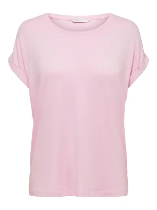 ONLY - ONLMOSTER S/S O-NECK TOP NOOS JRS Pink Lady - Gr. - XS