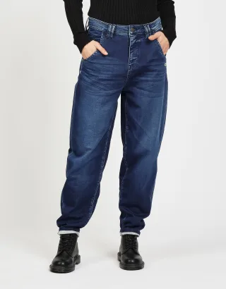 GANG 5-Pocket-Jeans "94VIA JOGGER" mit Kordel, Balloon Fit