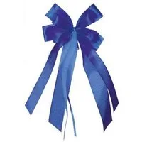 Nestler Schultüte Schleife, Blau, 17 x 31 cm, für Zuckertüte oder Geschenke