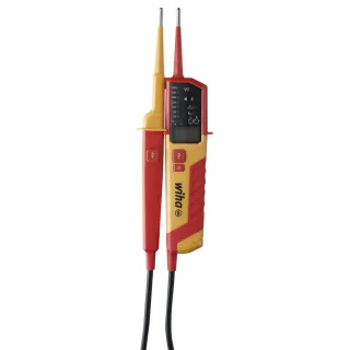 Wiha Spannungs- und Durchgangsprüfer 0,5 - 1.000 V AC, CAT IV mit 2x AAA-Batterien - 45217