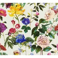 A.S. Création Vliestapete Jette Joop tropisch floral natürlich, leicht strukturiert, floral, Wald, botanisch, Blumentapete Tapete Streifen Tapeten Wohnzimmer Schlafzimmer Küche