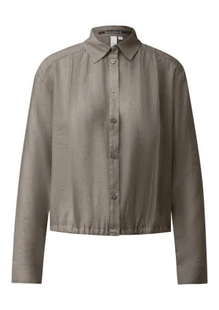 Q/S designed by - Locker geschnittene Bluse braun - Gr. - 38