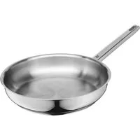WMF Bratpfanne Compact Cuisine, Edelstahlpfanne Induktion, Cromargan® Edelstahl Rostfrei 18/10, spülmaschinengeeignet, TransTherm-Boden, für alle Herdarten geeignet