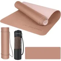 EliteAthlete Yogamatte EliteAthlete® Yogamatte - Sportmatte - Fitnessmatte - Yoga Matte (Set bestehend aus: Matte, Transporttasche, Transportband)
