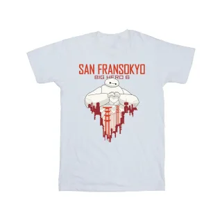 Disney - "Big Hero 6 San Fransokyo" T-Shirt für Herren (Weiß)