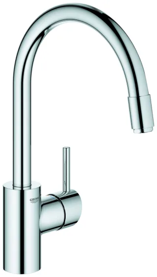 GROHE EH-SPT-Batterie Concetto 31212 ND h.Ausl.GROHE Zero azb. L-brause chrom, 31212003 31212003