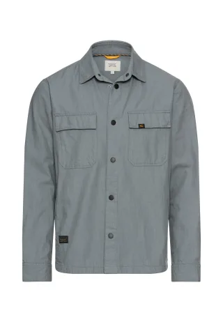 camel active - Overshirt mit Taschen stormy blue - Gr. - XXL