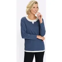 Sieh an! T-Shirt Langarm-Shirt Langarm