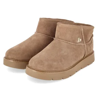Skechers Slip-Boots KEEPSAKES COZY MINI - Gr. 37 - Braun - Rauleder