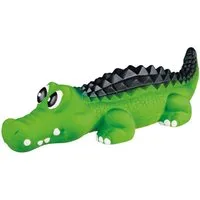 TRIXIE Outdoor-Spielzeug Hundespielzeug Krokodil - diverse - 33 cm, Latex