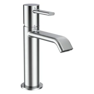 LAUFEN Waschtischarmatur MEDA Festauslauf Ausladung 110 mm ohne Ablaufventil chrom HF506604100000