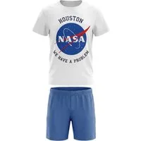 NASA Schlafanzug NASA Space Center Jugend Jungen kurzarm Pyjama (Packung) Gr. 134 bis 164