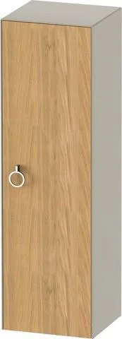 Duravit White Tulip Halbhochschrank Natur Eiche & Taupe Matt & Seidenmatt 400x360x1320 mm - WT1333RH WT1333RH560