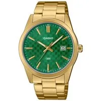 CASIO Quarzuhr Casio Herrenarmbanduhr Analog MTP-VD03G-3AUDF