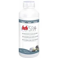 HTH Poolpflege hth Spa Wasserpflege ohne Chlor 1 L gegen Algen und Trübungen für