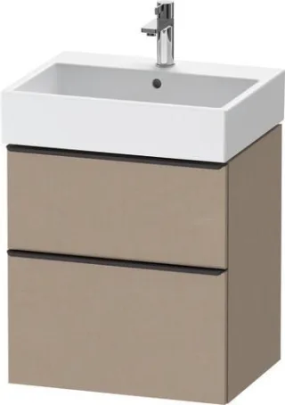 Duravit D-Neo Waschtischunterbau wandhängend Leinen Matt 584x442x625 mm - DE43710BD750000 DE43710BD750000