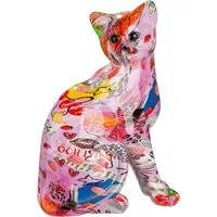 GILDE Skulptur Figur Katze OOH LALA