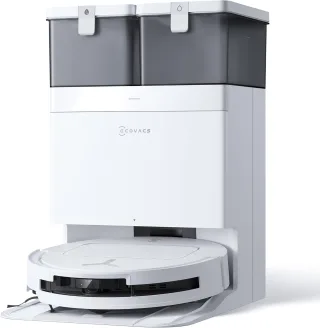 Ecovacs Deebot T50 Omni [Saug- & Wischroboter 180 Minuten 260ml + 55ml 15.000Pa inkl. Absaug-/Reinigungsstation] weiß