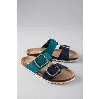 Aniston SHOES Pantolette Sommerschuh, Hausschuh mit Eye-Catching Farben