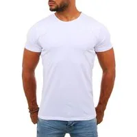 Young & Rich T-Shirt Herren Uni Basic rundhals Ausschnitt Unterziehshirt 1701 Rundhalsauschnitt unifarben kurzarm regular fit