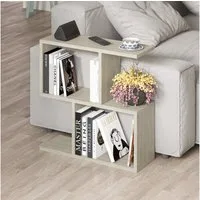Decortie Beistelltisch Homemania, Modern Seite Ende Beistelltisch, Couchtisch, 60 x 19,5 x 60 cm