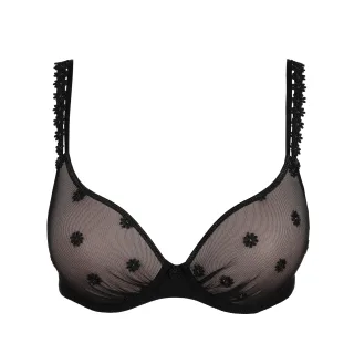 Marie Jo - DAISY schwarz Unterlegter BH Herzform schwarz - Gr. - e75